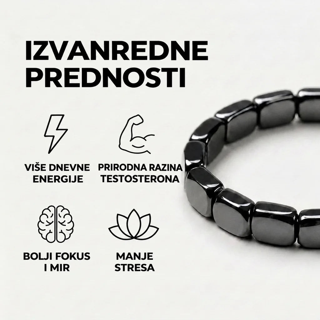 Lumo® narukvica od hematita