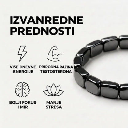 Lumo® narukvica od hematita