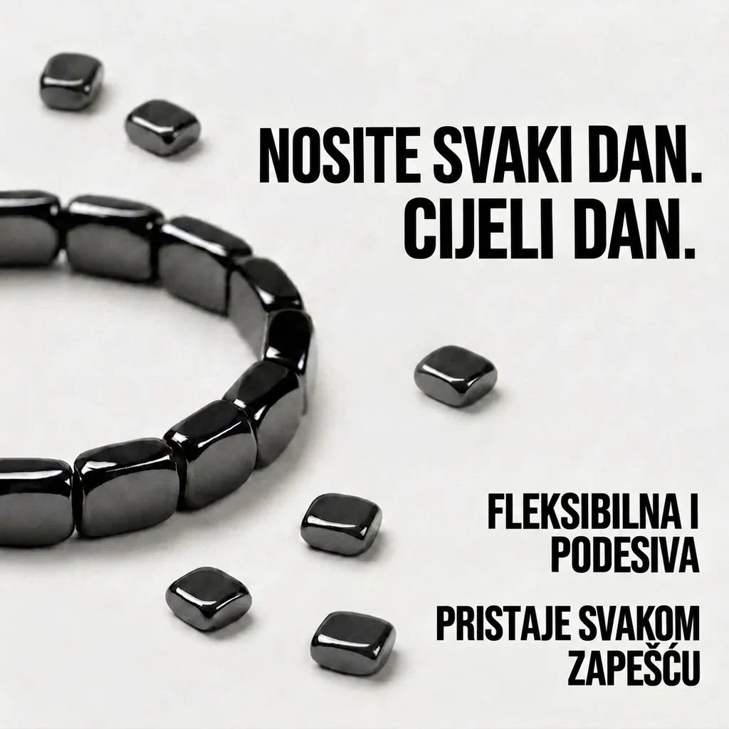 Lumo® narukvica od hematita