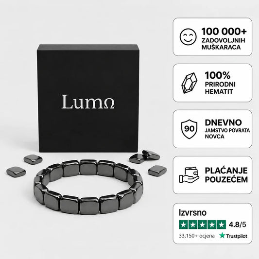 Lumo® narukvica od hematita